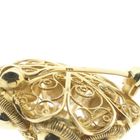 Image 4 of Vintage gold brooch with Zeeland buttons.