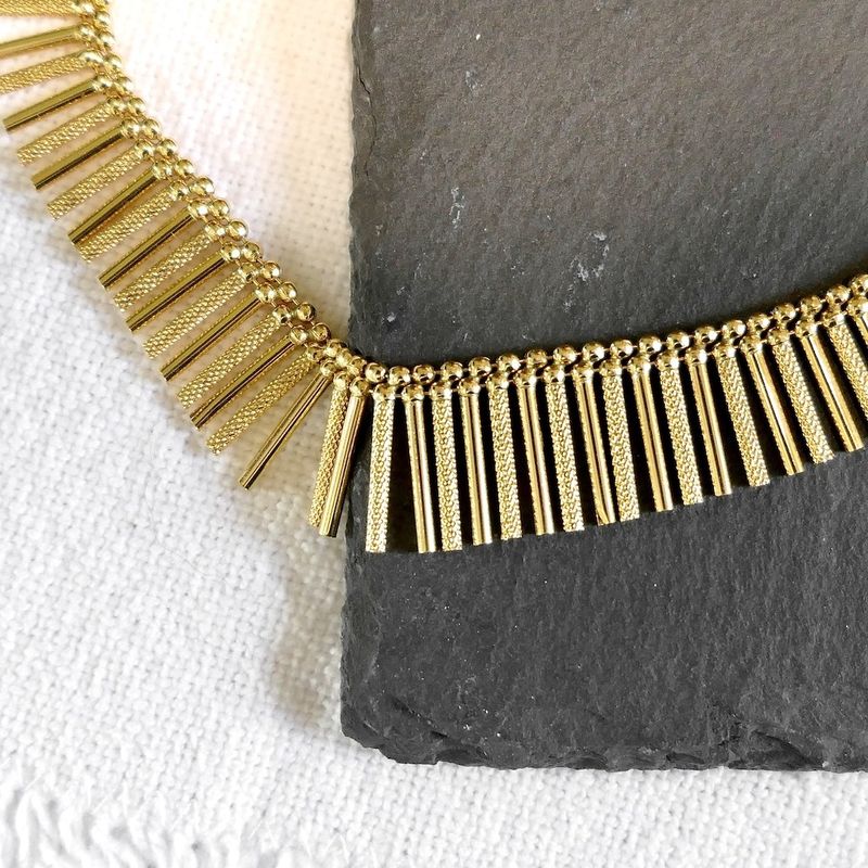 Image 2 of Gold Cleopatra necklace