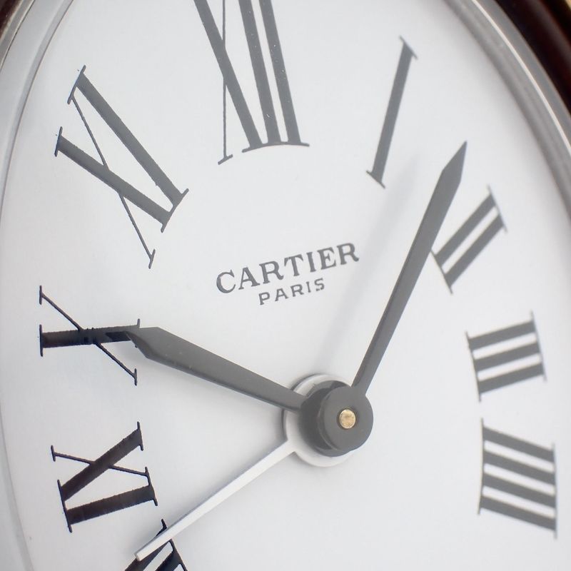 Image 12 of Cartier Baignoire Table Clock/Alarm Clock; Enamel; Mechanical