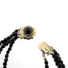 Image 6 of Glass bead bracelet with gold clasp