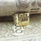 Image 2 of Gold ring with Rolex crown | Men