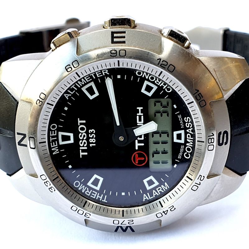 Image 3 of Tissot T-touch; Men's wristwatch