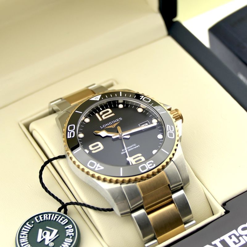 Image 19 of Longines Hydroconquest 41mm L3.781.3.56.7; Automatic men's watch