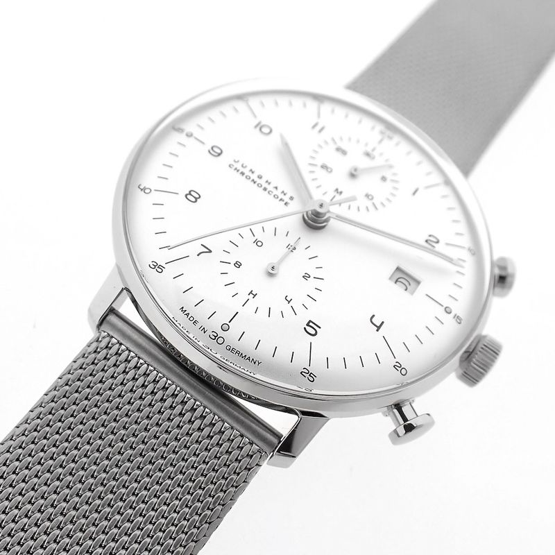 Image 1 of Junghans Max Bill Chronoscope; Automatic chronograph watch