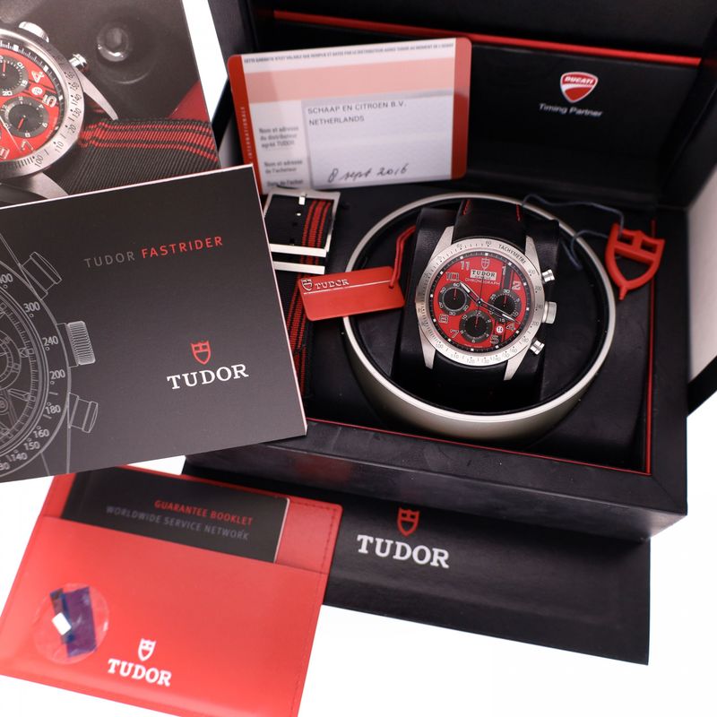 Image 15 of Tudor Fastrider 'Ducati' Chronograph 42000D