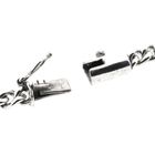 Afbeelding 3 van Zilveren gourmetschakel ketting | 50 cm
