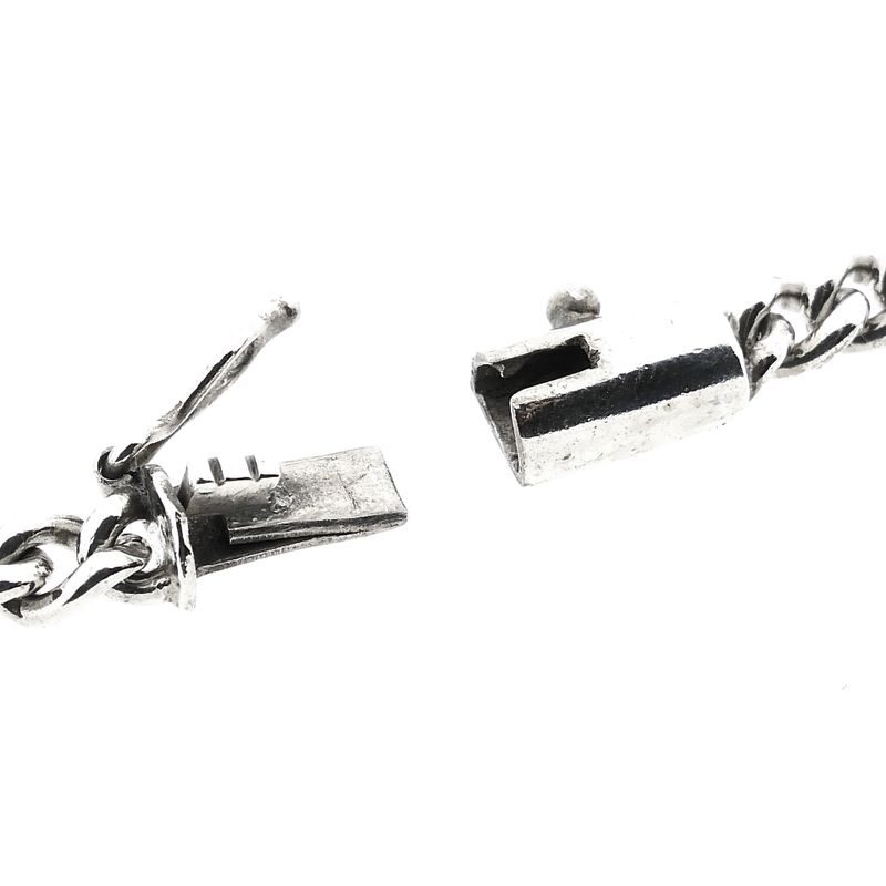 Afbeelding 3 van Zilveren gourmetschakel ketting | 50 cm