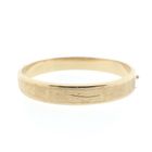 Image 1 of 18 ct. Gold vintage slave bracelet with engravings | Ø 62mm
