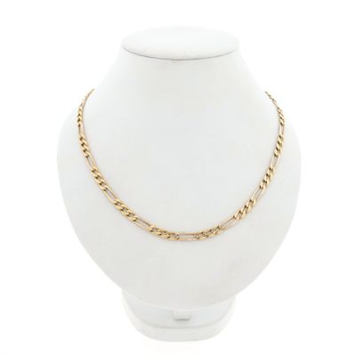 Image 1 of Golden Figaro link chain