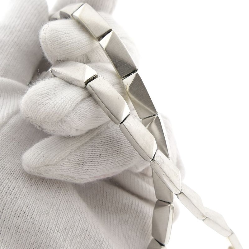 Image 8 of White gold fantasy link necklace.