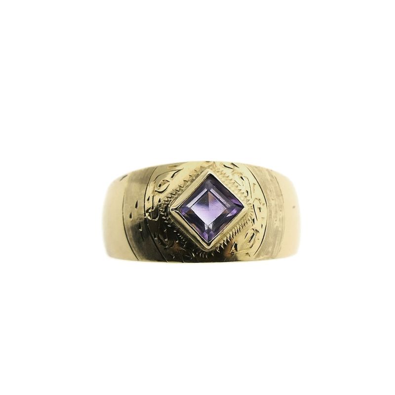 Image 3 of Victorian amethyst ring | Antique