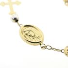 Image 5 of 18K Two-tone bracelet made from a rosary