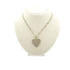 Image 3 of Gold pendant of a heart with zirconia