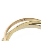 Image 5 of Tricolor gold trinity ring
