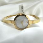 Image 14 of Movado Bela; 607082; Gold-colored women's watch with 'Mother of Pearl' (MOP) dial