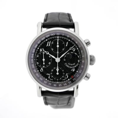 Image 1 of Chronoswiss Lunar Chronograph CH7523; Automatic men's watch with moon phase