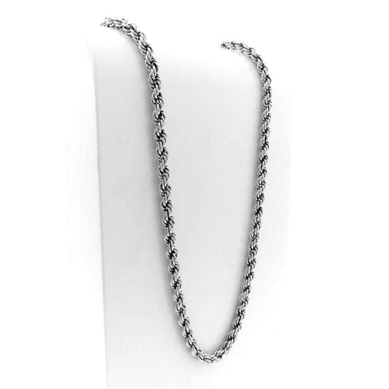 Image 4 of Silver Twisted Link Chain