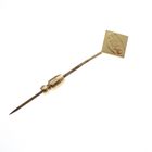 Image 2 of Gold lapel pin, tie pin; C1000