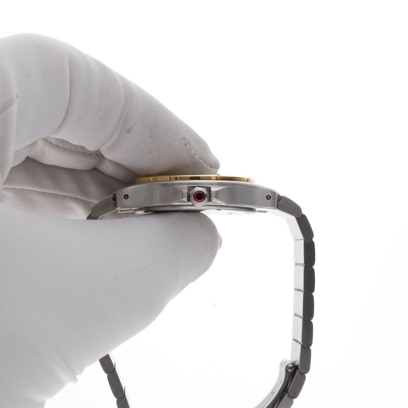 Image 5 of Cartier Santos Ronde Aviator '150 Years Limited Edition' W20038R3; Automatic watch with GMT