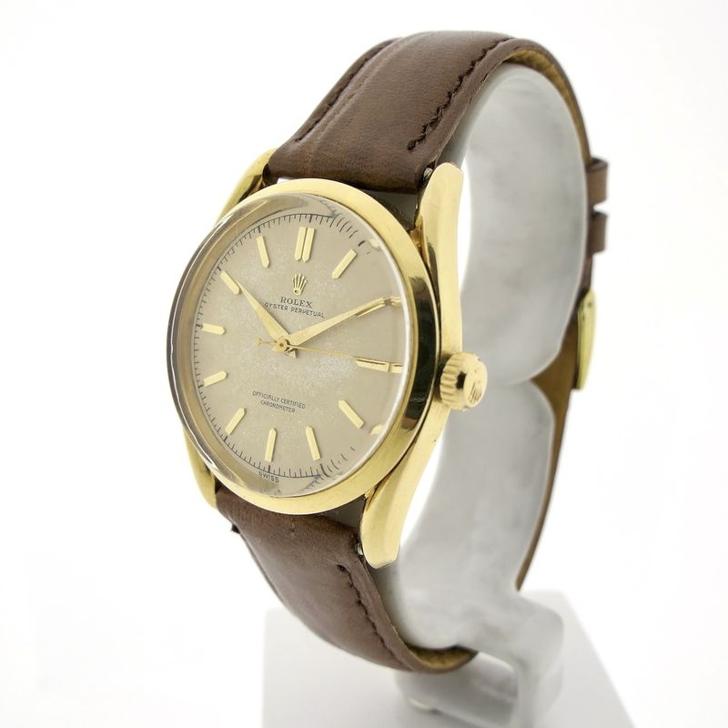 Image 2 of Rolex Oyster Perpetual 6290; Vintage 18k automatic watch from 1955