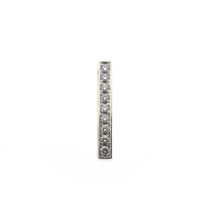 18K white gold pendant with diamonds | 0.27 ct.