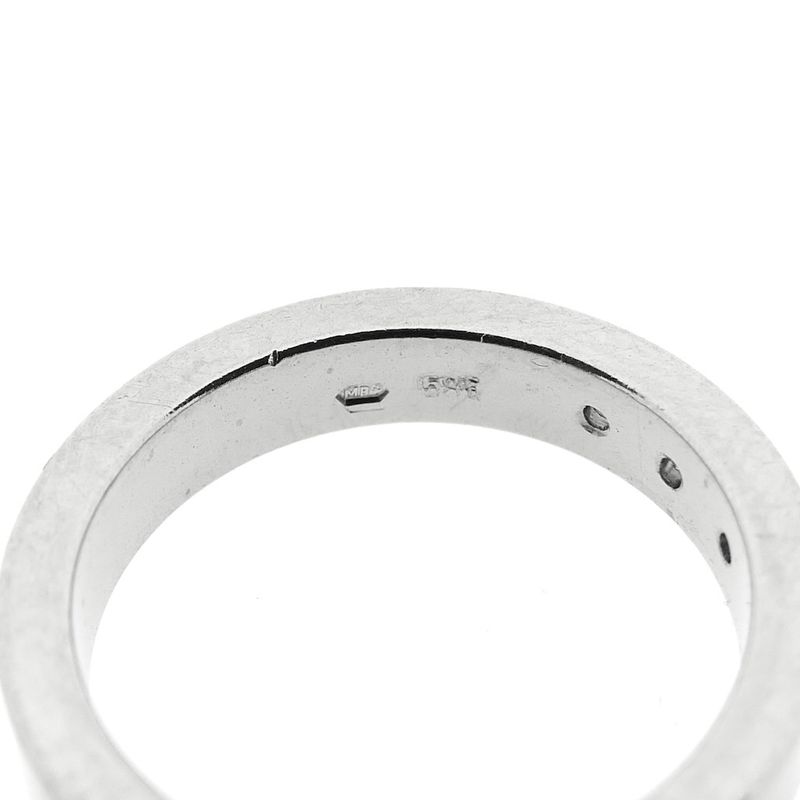 Image 9 of White gold ring with diamonds