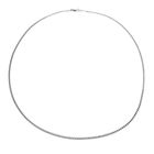 Image 4 of White gold Venetian chain | 40 cm