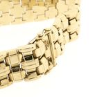 Image 5 of Gold Wide Bismarck Link Bracelet