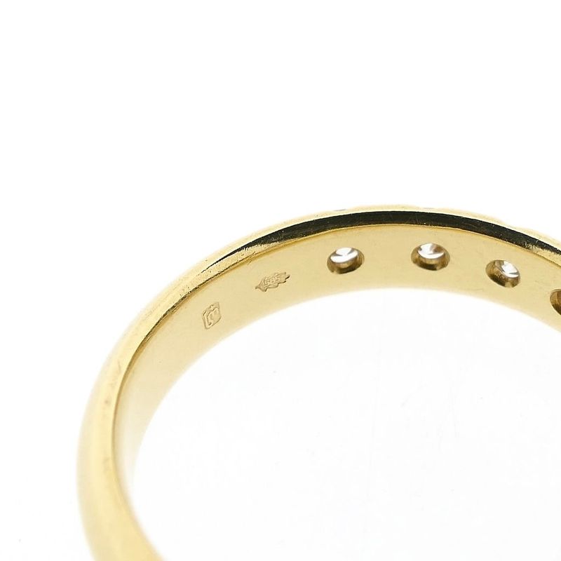 Afbeelding 6 van Gouden rijring met diamanten; 0,25 ct.