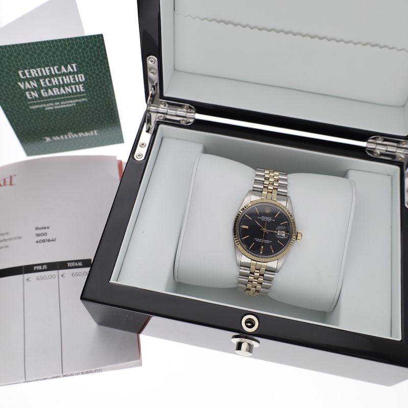 Image 4 of Rolex Datejust 36mm 'Sigma Dial' Ref. 1600; Vintage automatic watch