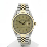 Rolex Datejust 36mm 16013; Vintage 18k gold/steel watch