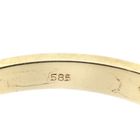 Image 7 of Gold ring with zirconia stones