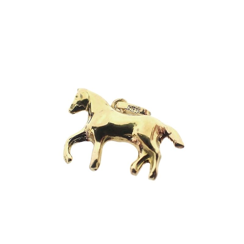 Image 3 of Gold pendant of a horse