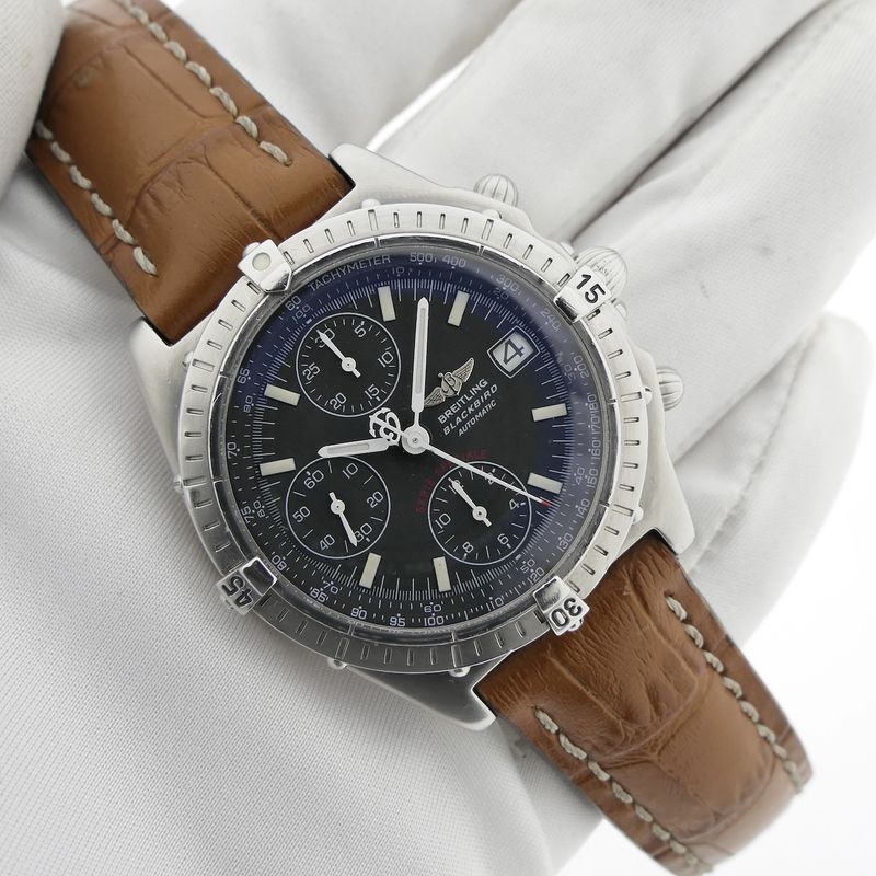 Image 11 of Breitling Chronomat Blackbird A13050; Chronograph men's watch