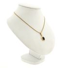 Image 6 of Vintage gold pendant with garnet