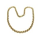 Image 3 of Gold jasseron link necklace | 45 cm