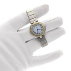 Image 13 of Cartier Santos Vendôme Ronde 8191; 18k gold/steel women's watch