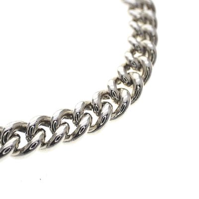 Image 2 of Silver gourmet link bracelet