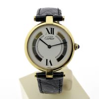 Cartier Vermeil Must Trinity; Ladies watch