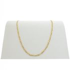 Image 4 of Gold Figaro link chain | 45 cm