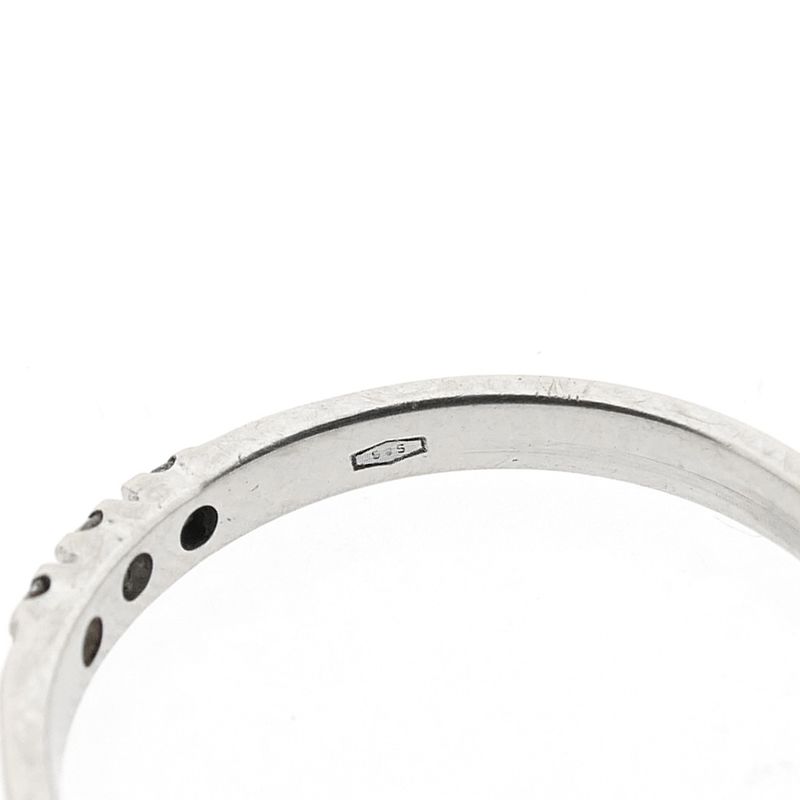 Image 7 of White gold ring with diamonds | 0.075 ct.