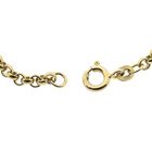 Image 4 of Gold jasseron link bracelet | 18.5 cm