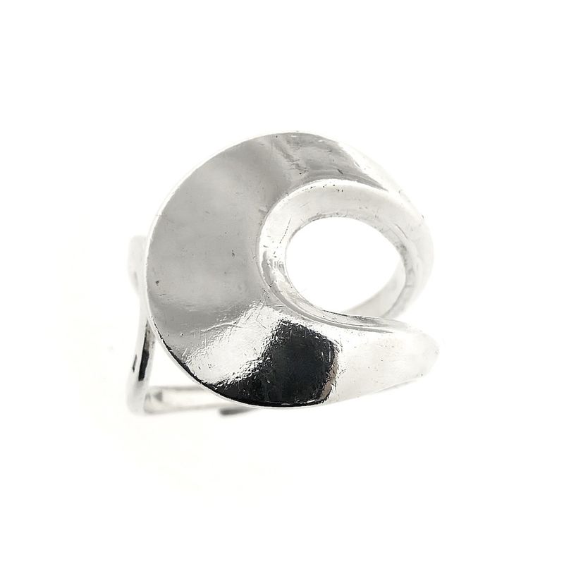 Image 4 of Silver wrap ring | David Andersen