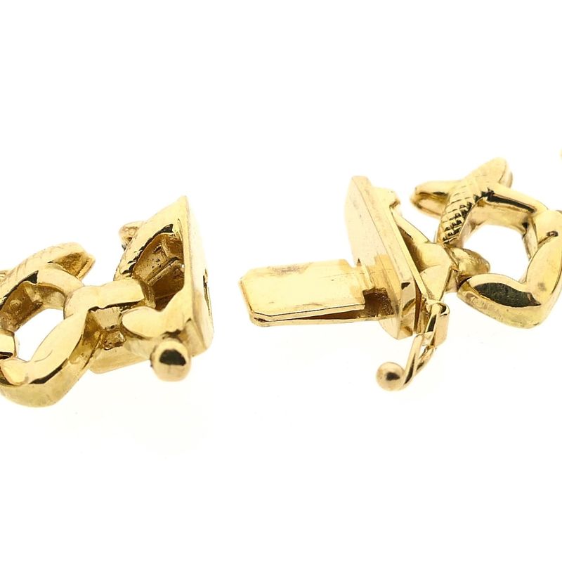 Image 6 of Gold Fantasy Link Necklace