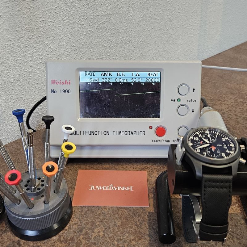 Image 24 of IWC Pilot's Watch Double Chronograph 'Topgun' IW379901; Automatic men's watch