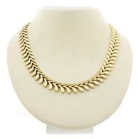 Golden fantasy link chain