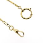 Image 6 of Vintage gold watch chain; Chatelaine (for a pocket watch) | 27.5 cm