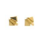Image 6 of Gold stud earrings | Riitta Hakala