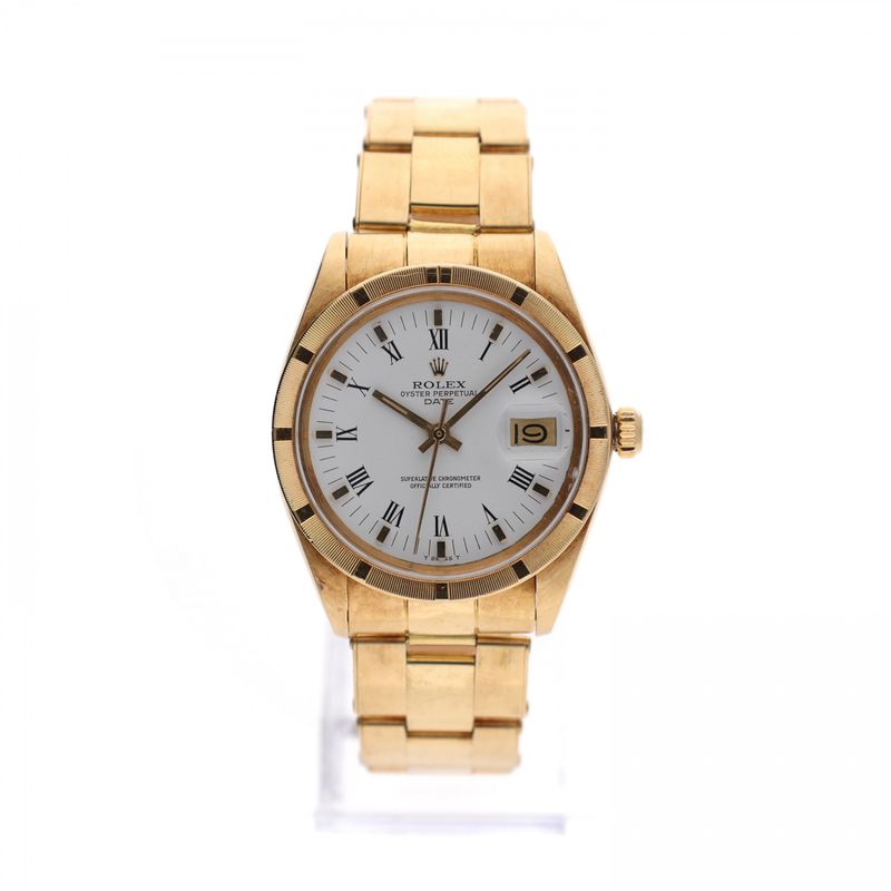 Image 1 of Rolex Date 1501 18ct Gold Vintage Watch
