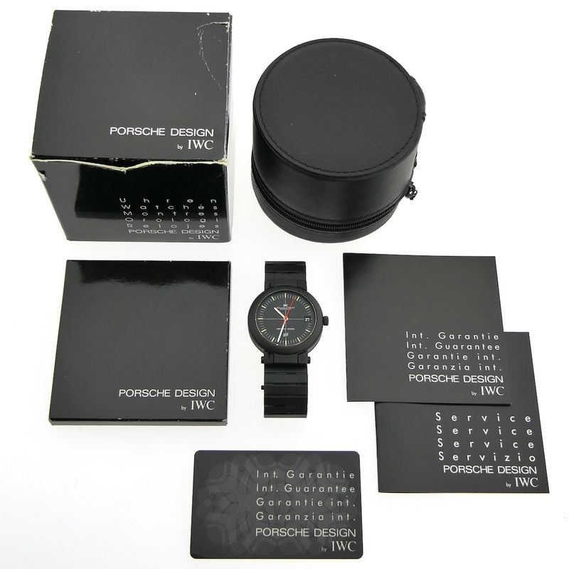 Image 4 of IWC Porsche Design Compass IW3510; Automatic men's watch with compass